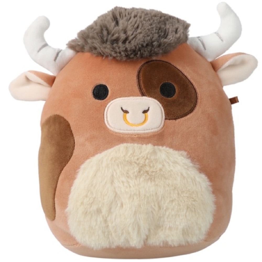 NWT Squishmallows Shep the Bull 7.5 Inch Plush